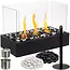 Kaminer bio-ethanol haard 45x29 cm – modern en sfeervol – compact met 3 branders