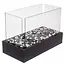 Kaminer bio-ethanol haard 45x29 cm – modern en sfeervol – compact met 3 branders