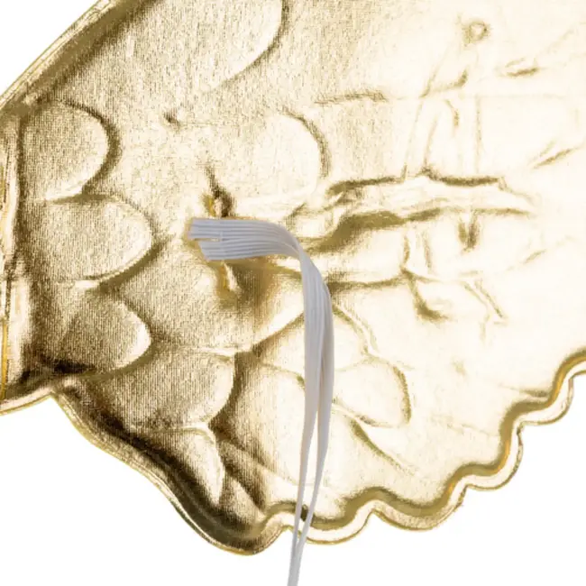 Purlov unicorn / eenhoornkostuum 3‑delig – jurk, vleugels en haarband