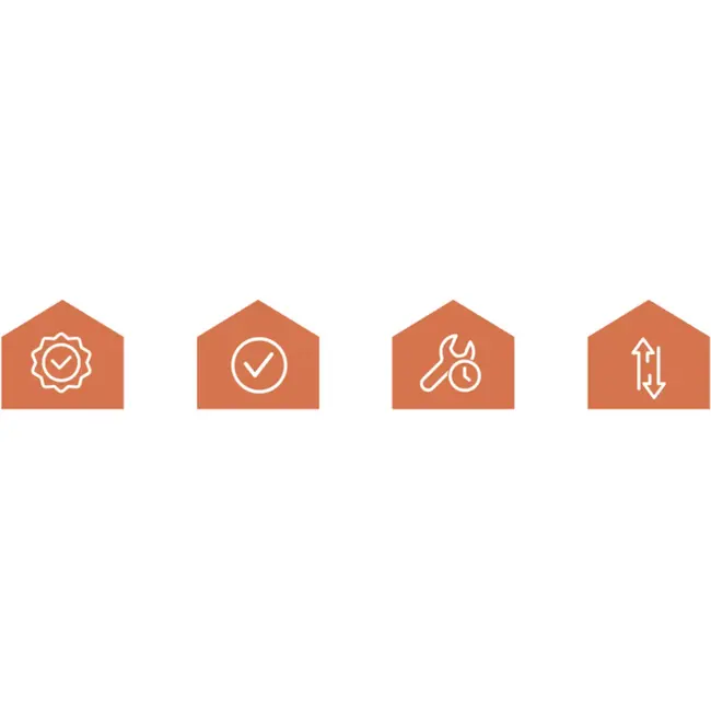 Ruhhy verstelbaar hoekdoucherek 230‑300 cm – 4 planken – eenvoudig te monteren