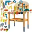 Kruzzel speelgoedwerkbank voor kinderen – 3‑in‑1 met gereedschap