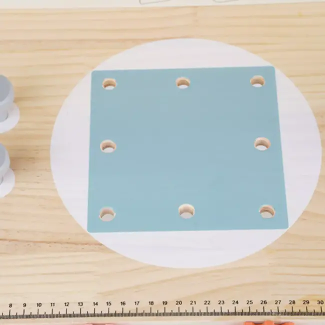 Kruzzel speelgoedwerkbank voor kinderen – 3‑in‑1 met gereedschap