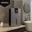 Ruhhy luchtontvochtiger zilver 1000 ml/dag met LED‑sfeerverlichting, 2,2 L tank met afstandsbediening