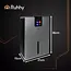 Ruhhy luchtontvochtiger zilver 1000 ml/dag met LED‑sfeerverlichting, 2,2 L tank met afstandsbediening