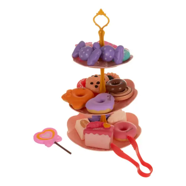 Kruzzel theeset in koffertje met eenhoorn – compleet en draagbaar – kleurrijk en stevig