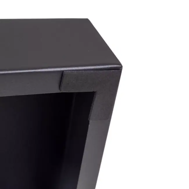 Kaminer bio-ethanol tafelhaard 35×18×16,5 cm – zwart, rookvrije – brandduur 60 min