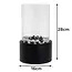 Kaminer bio-ethanol tafelhaard 28×16 cm – zwart & rookvrij – stijlvol en veilig