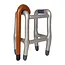Ruhhy opblaasbare rollator met stok – ideaal voor Halloween & feestkostuums
