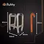 Ruhhy opblaasbare rollator met stok – ideaal voor Halloween & feestkostuums