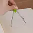 Maaleo geometrische set 10‑delig – compleet en compact – inclusief cirkel- en liniaalgereedschap