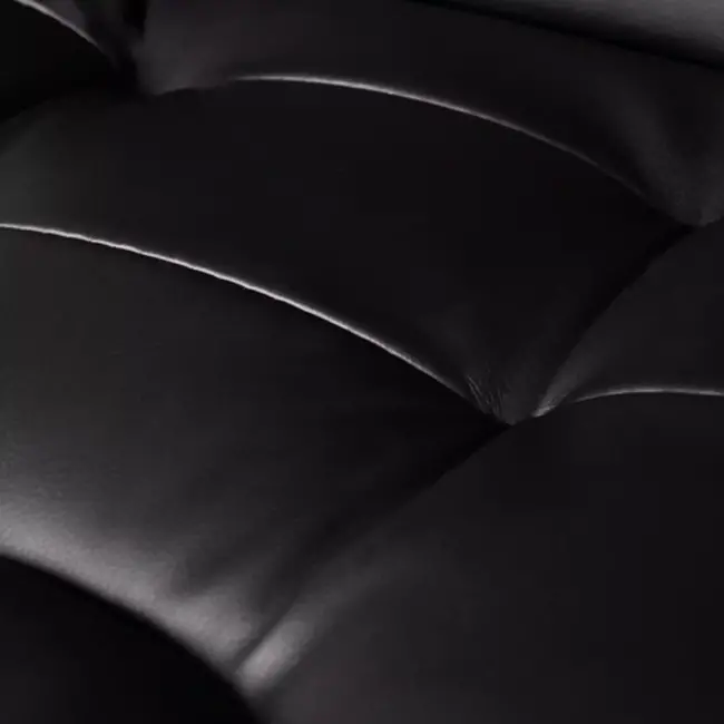 Malatec Bureaustoel – Zwart – Ergonomisch – Verstelbaar – Voetsteun – Kunstleer