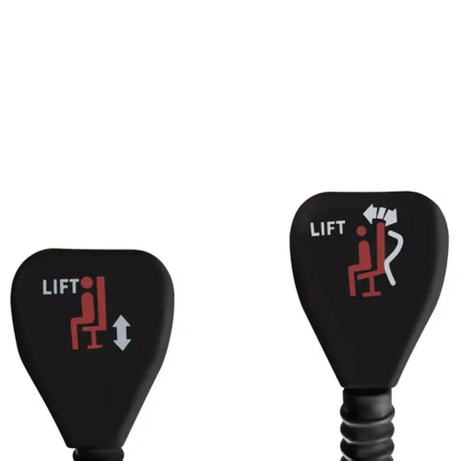 Malatec Bureaustoel – Zwart – Ergonomisch – Verstelbaar – Voetsteun – Kunstleer