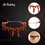 Ruhhy Halloween Halsketting – Realistisch Bloed Effect – Kunststof Choker – Voor Vampier en Cosplay Outfits