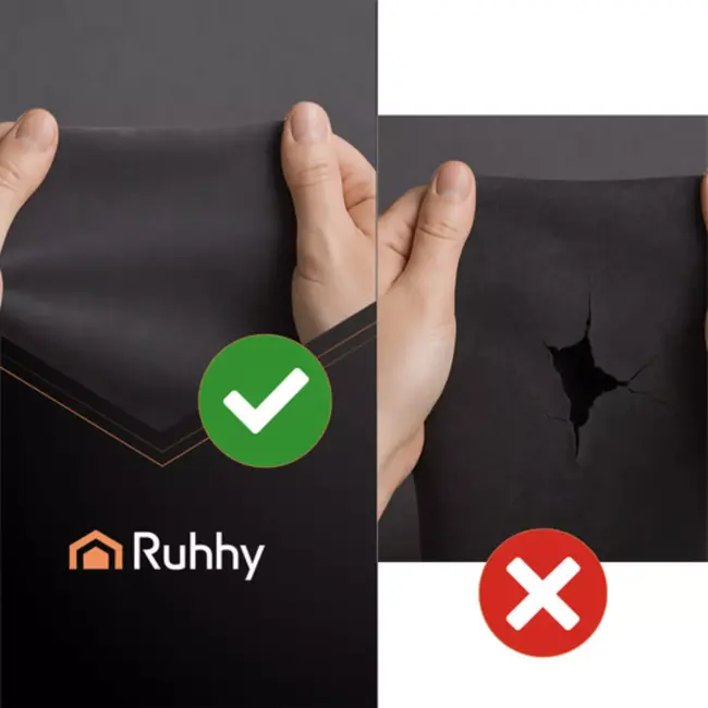 Ruhhy Opbergpoef – Luxe Grijs Fluweel – 76x38x38 cm – Comfortabel Zitvlak – Inklapbaar en Ruimtebesparend