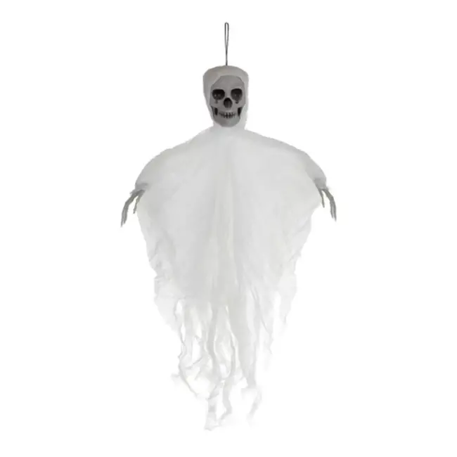 Ruhhy Halloween – Hangend Skelet – Wit – Realistisch – Lichtgewicht – Herbruikbaar