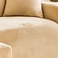 Ruhhy Sofa Hoes – Beige – Stretch Velours – Inclusief Kussenhoes – 145‑185 cm