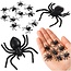 Ruhhy Kunststof Spinnen Set – Zwart – 10 stuks – 3×3 cm