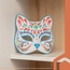 Ruhhy DIY Kattenmasker Set – 10 stuks – Universele Maat – Inclusief Elastiek