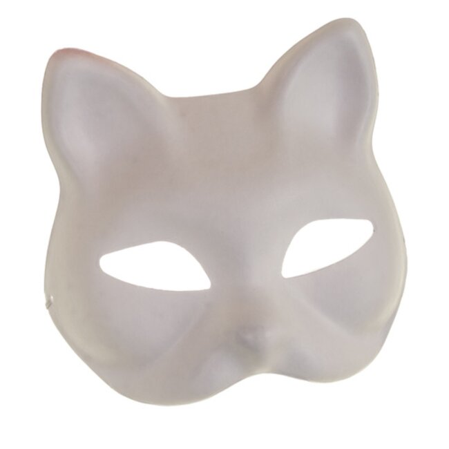 Ruhhy DIY Kattenmasker Set – 10 stuks – Universele Maat – Inclusief Elastiek