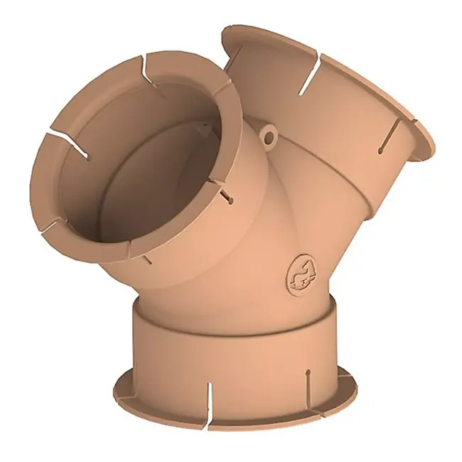 Whale Luchtkanaal Verdeler – Y-stuk 65 mm – Voor Camper & Caravan