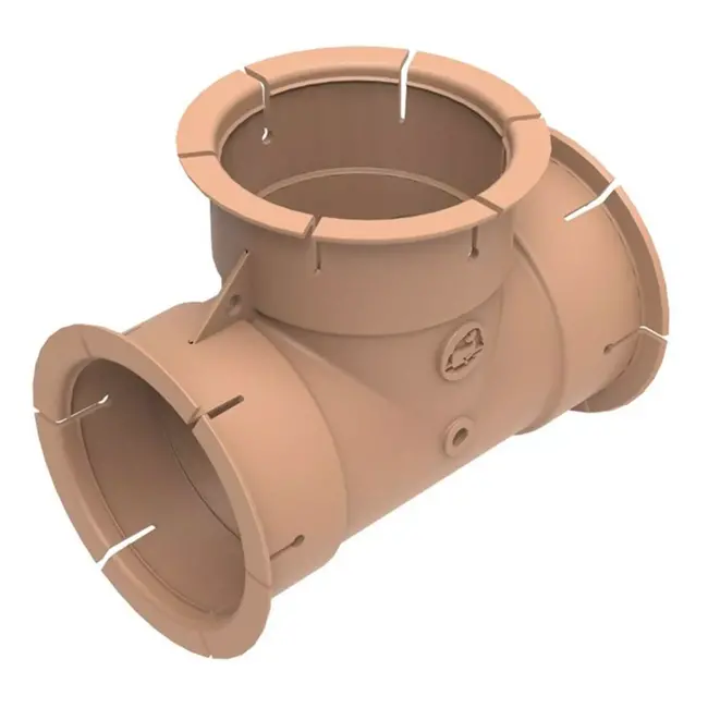 Whale Luchtkanaal Verdeler – T-stuk 65 mm – Voor Camper & Caravan