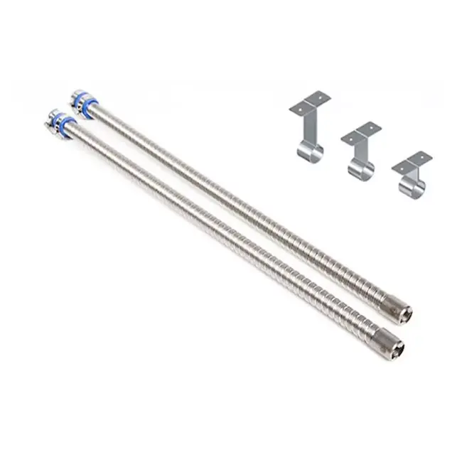 Whale Rookgasafvoerset – 1,75 meter – 22 mm – Voor Heteluchtverwarmers