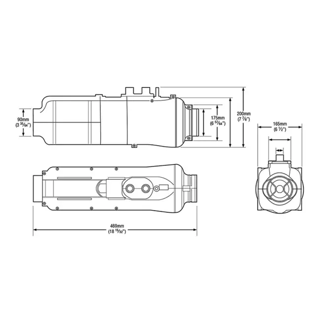 Whale Heat Air 4 G – Gasverwarming – 1,5 tot 4,7 kW – Voor Camper & Caravan