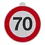 ProPlus Snelheidssticker 70 – Italië – RA2 / DGM 57477 – Ø20 cm