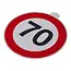 ProPlus Snelheidssticker 70 – Italië – RA2 / DGM 57477 – Ø20 cm