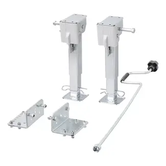 ProPlus Uitdraaisteun – 290-460 mm – 500 kg – Campersteunen – Set van 2