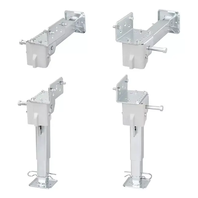 ProPlus Uitdraaisteun – 290-460 mm – 500 kg – Campersteunen – Set van 2