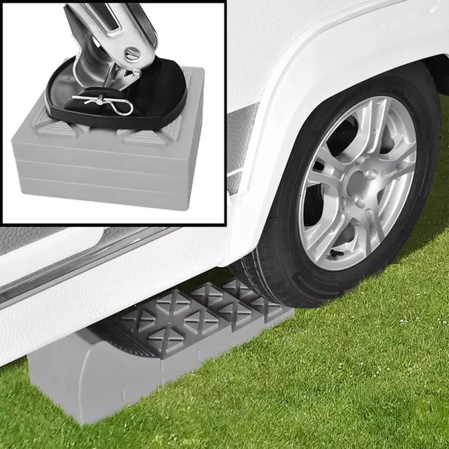 ProPlus Oprijblok – Multifunctioneel – Stapelbaar – 4 Niveaus