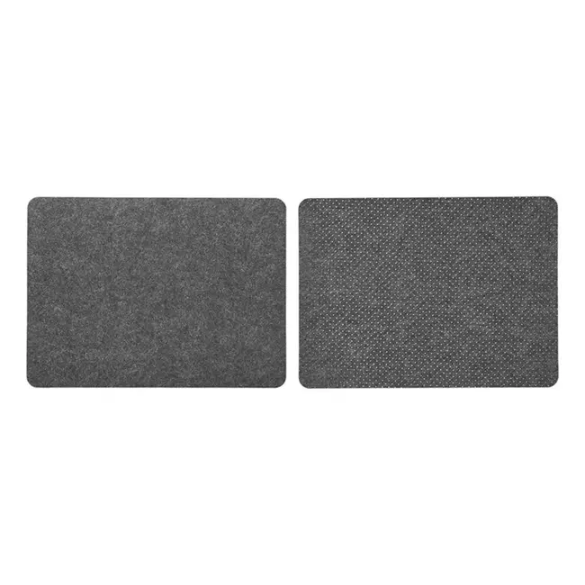 ProPlus Placemats – 33x45 cm – Grijs Vilt – Set van 2 – Anti-slip