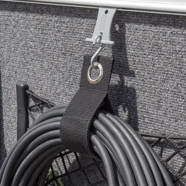 ProPlus Kabelband – Met Ophangoog – Herbruikbaar – Set van 2 – Kabelorganiser