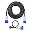 ProPlus CEE Set – Verlengkabel 20m + Verloopkabel 40cm – 3x2,5 mm² – Incl. Opbergtas