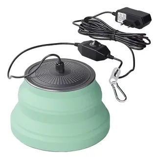 ProPlus Hanglamp – LED – Opvouwbaar Silicone – Groen – Ø15 cm – Campinglamp