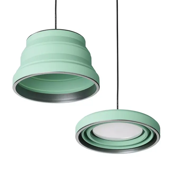 ProPlus Hanglamp – LED – Opvouwbaar Silicone – Groen – Ø20 cm – Campinglamp