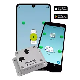 ProPlus Digitale Waterpas – EasyLevel Systeem – Bluetooth – IP65 – Voor Camper & Caravan