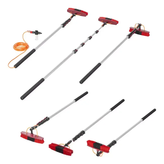 ProPlus Wasborstel – Telescopische Steel 166-700 cm – & Zeepdispenser