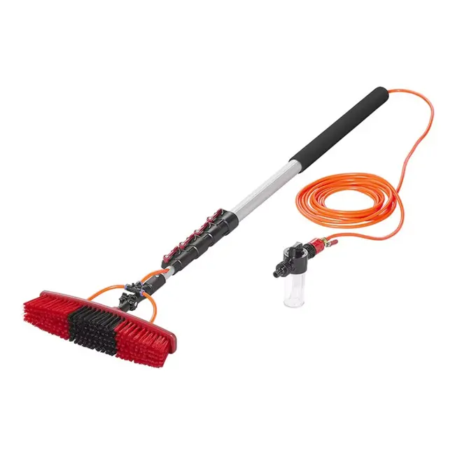 ProPlus Wasborstel – Telescopische Steel 116-450 cm – & Zeepdispenser
