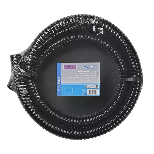 ProPlus Afvalwaterslang – 2,5 m – 25 mm – Flexibel – Camper & Caravan