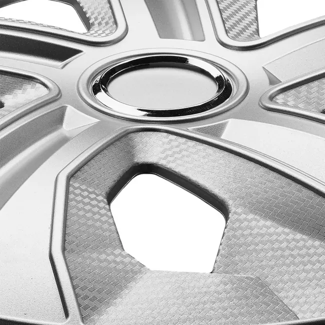 ProPlus Wieldoppen Set – Moon Ring – 16 inch – Carbon Zilver – 4 Stuks