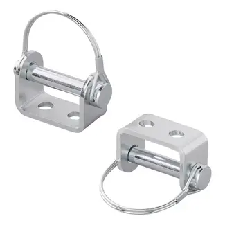 ProPlus Klepscharnierhouder – 71 mm – Ø12 mm – Met Borgveer & Pen