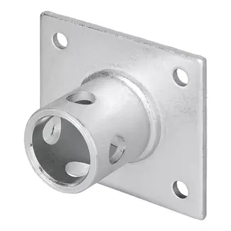 ProPlus Bevestigingsplaat – Voor Steunpoot – 115x100 mm – Gegalvaniseerd