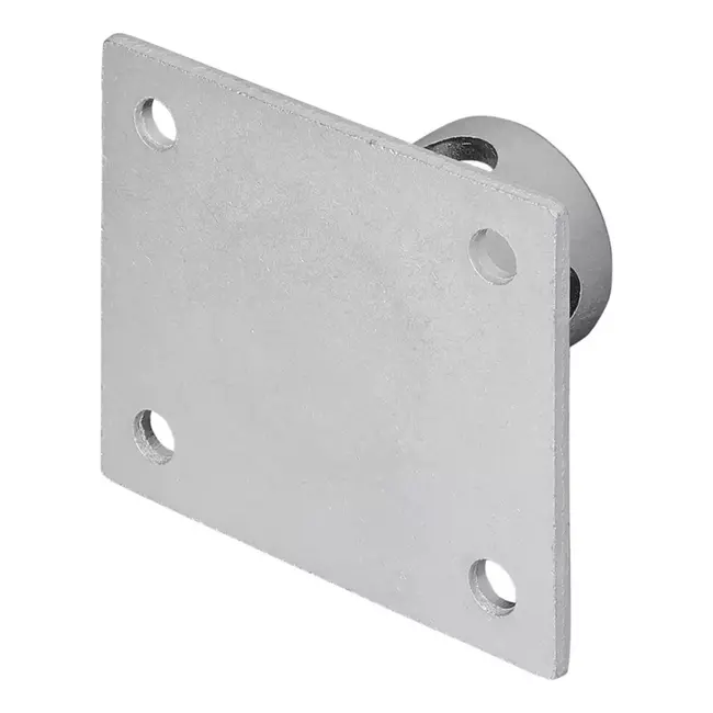 ProPlus Bevestigingsplaat – Voor Steunpoot – 115x100 mm – Gegalvaniseerd