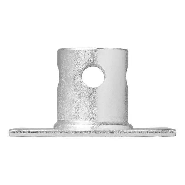 ProPlus Bevestigingsplaat – Voor Steunpoot – 115x100 mm – Gegalvaniseerd