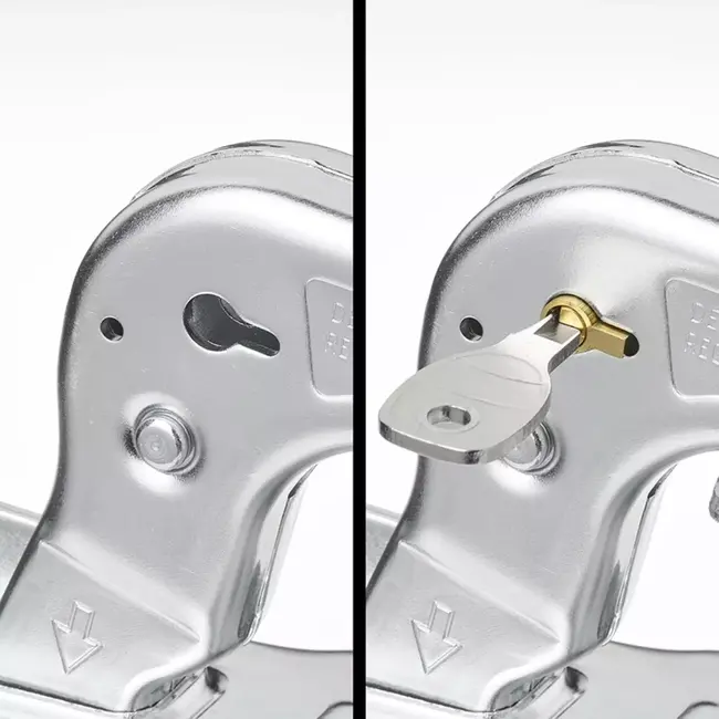 ProPlus Kogelkoppeling – Staal – Ø50 mm – 1300 kg – Geremd – Dekra