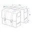 ProPlus Dubbele Fietstas – 40L – Waterdicht – Universeel – Reflecterend