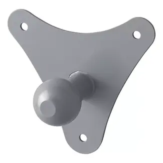 ProPlus Wandhouder – Voor Fietsendrager – Ø50 mm – Max. 50 kg