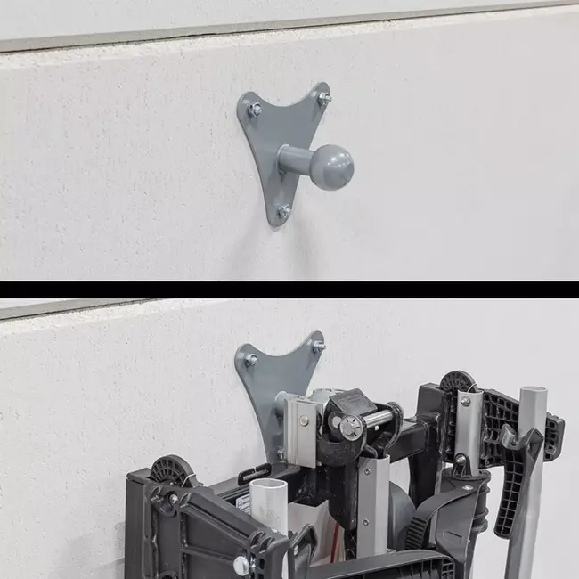 ProPlus Wandhouder – Voor Fietsendrager – Ø50 mm – Max. 50 kg